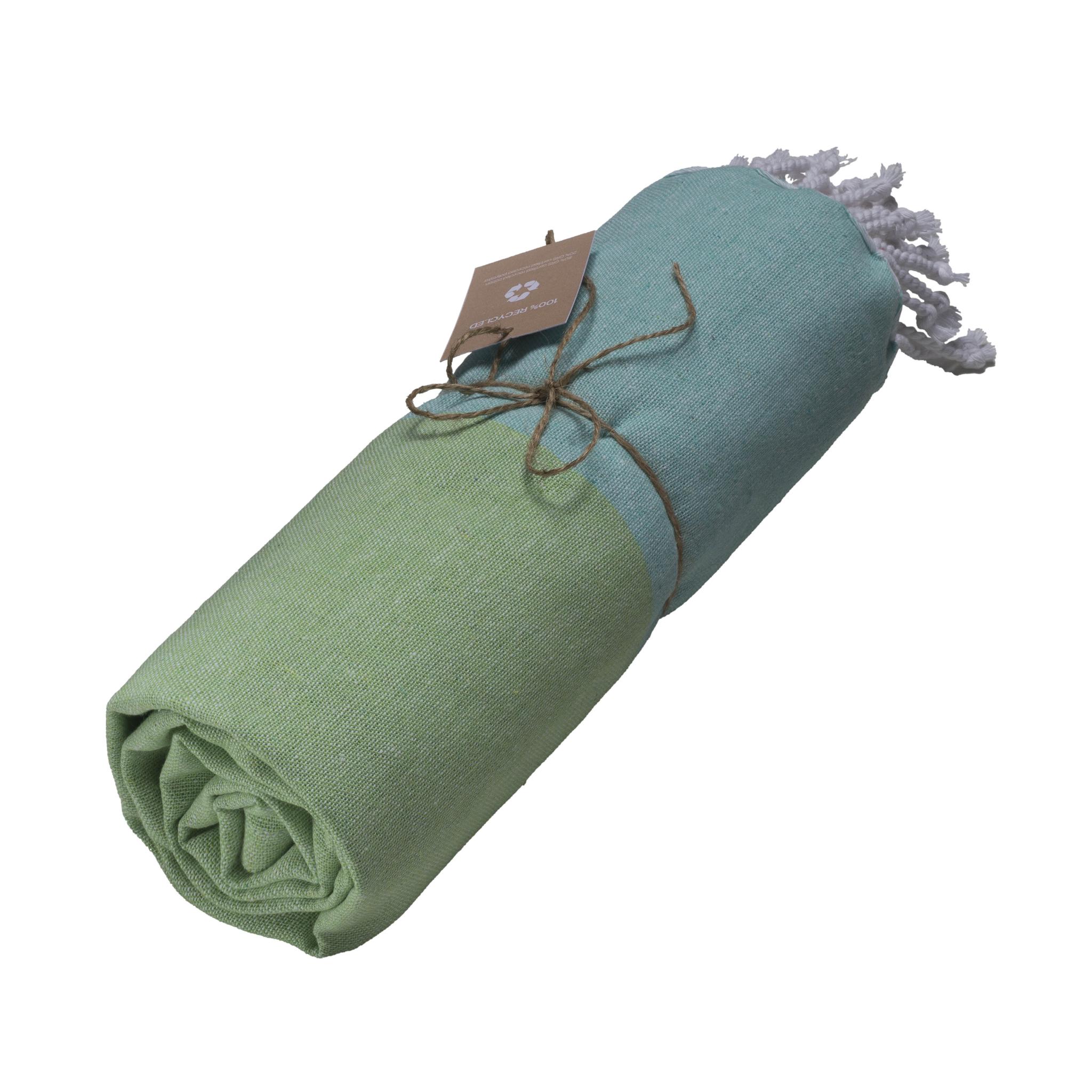 Telo mare/Fouta in cotone riciclato 180 g/m2 certificato GRS Telo mare/Fouta in cotone riciclato 180 g/m2 certificato GRS